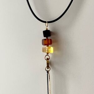 Baltic Amber Pendant Necklace